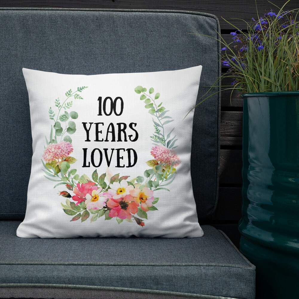100th Birthday Gifts for Women 100 Year Old Female Gift 100 Etsy