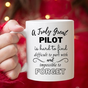Retirement Gift For Pilot, Happy Retirement Coffee Mug, Appreciation Gift For Pilot, Thank You Gift For Pilot, Pilot Mug, For Retired Pilot