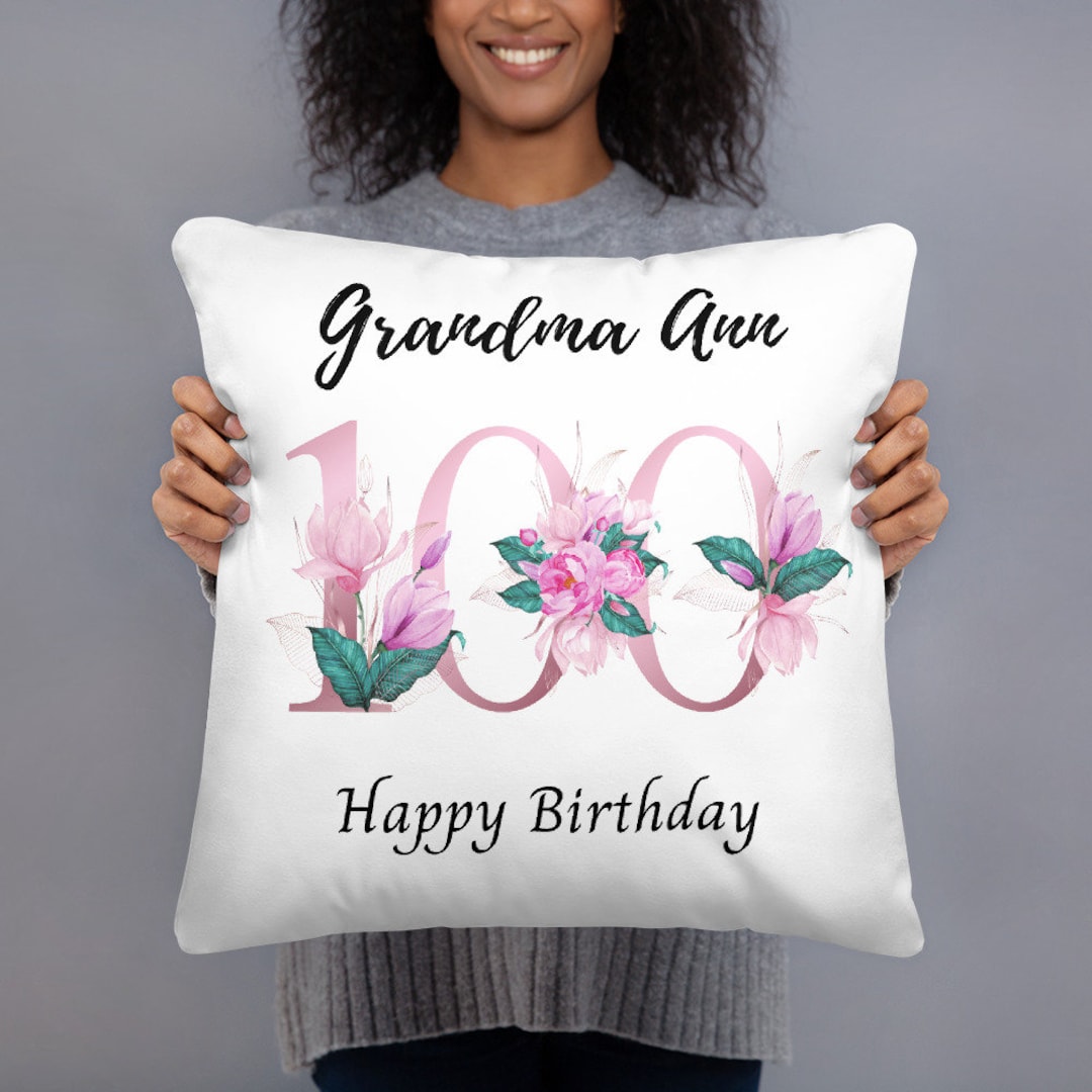 100th Birthday Gifts for Women, 100 Year Old Female Gift, 100 Years