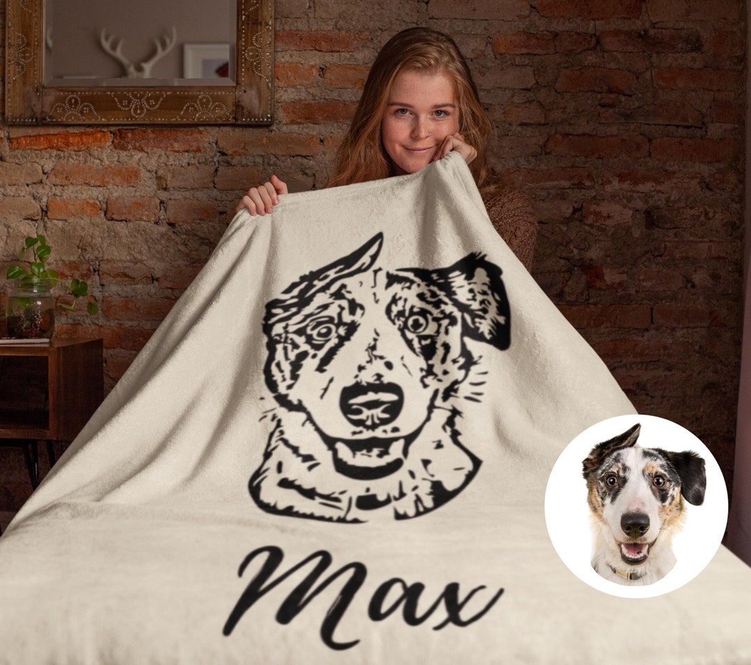 Custom Pet Blanket, Name Custom Cat Blanket, Personalized Dog Blankets ...