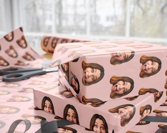 Custom Photo Wrapping Paper, Personalized Gift Wrap, Matte or Glossy Finish Picture Wrapping Paper