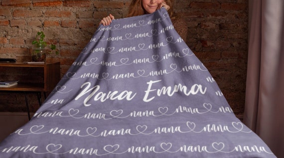 Nana blanket etsy sale