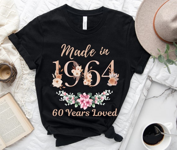 Camiseta 60 años mujer hotsell