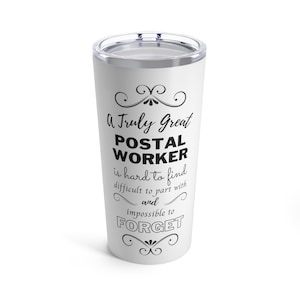 Retirement Gift For Postal Worker, Happy Retirement Tumbler For Postal Worker, Appreciation Gift Postal Worker, Thank You Gift Postal Worker