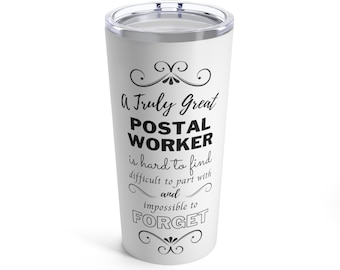 Retirement Gift For Postal Worker, Happy Retirement Tumbler For Postal Worker, Appreciation Gift Postal Worker, Thank You Gift Postal Worker