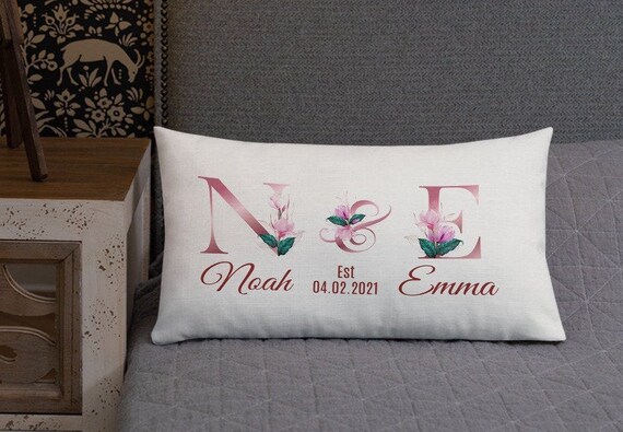 Wedding Gift for Bride Wedding Gifts Personalized Pillow Newlywed