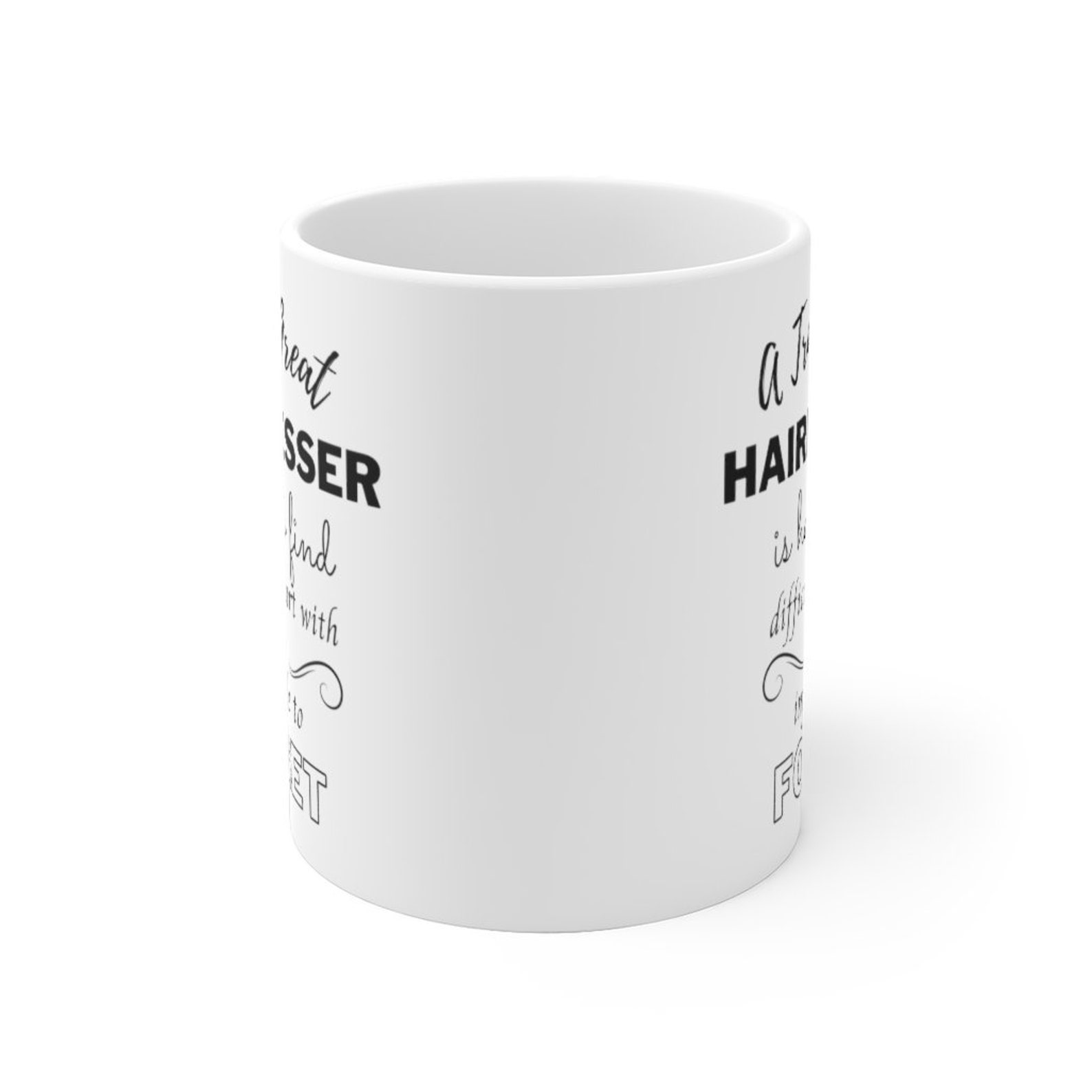 Retirement Gift for Hairdresser, Happy Retirement Coffee Mug