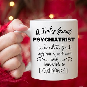 Regalo di pensionamento per psichiatra, tazza di caffè felice pensione, regalo di apprezzamento per lo psichiatra, regalo di ringraziamento per lo psichiatra, tazza doc