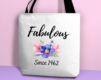 60th Birthday Gifts for Women Men Vintage 1959 Funny Tote Bags Present 60th Birthday Gifts for Women Men Vintage 1959 Funny Tote Bags Present