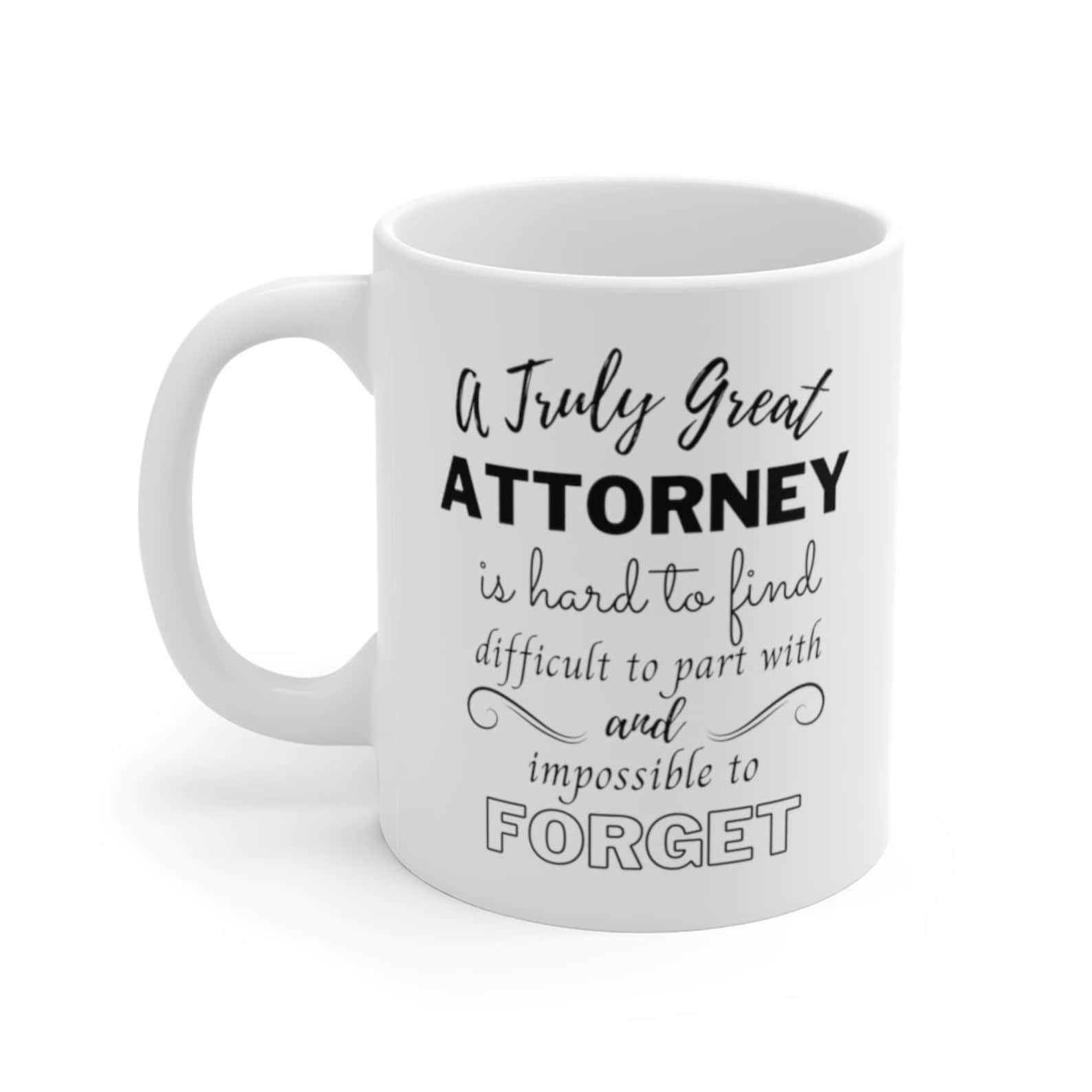 Retirement Gift for Attorney Happy Retirement Coffee Mug Etsy UK