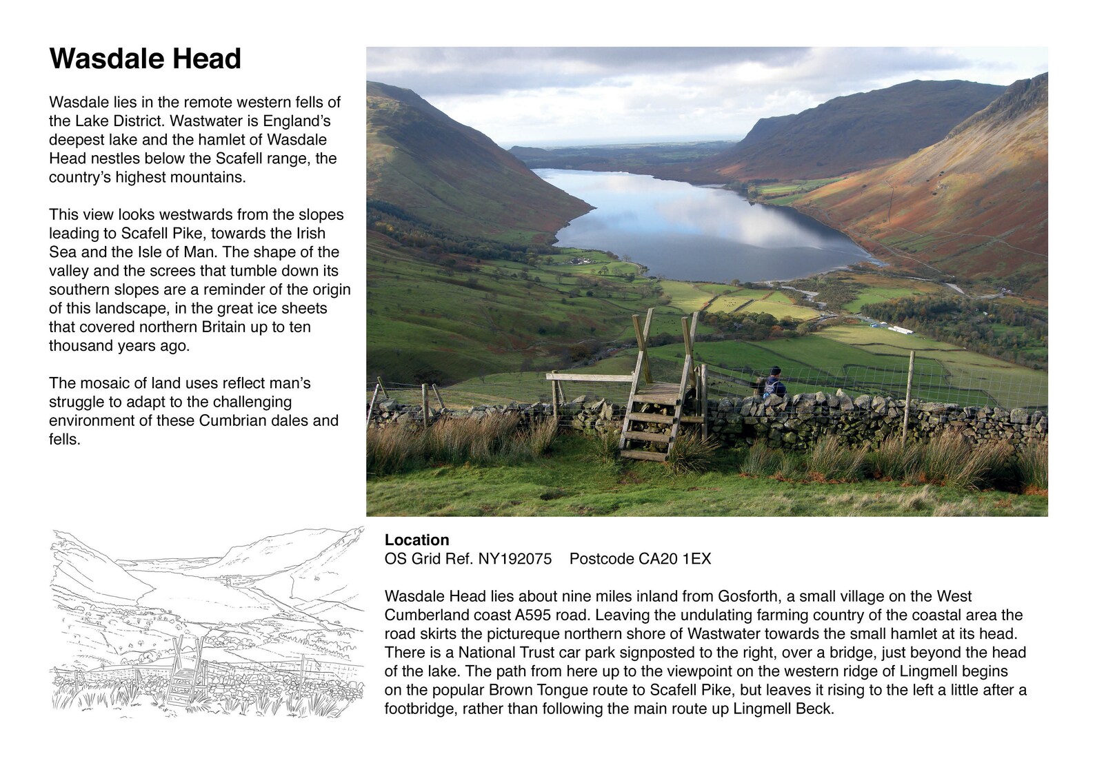Colour Sketch Lake District - Classic Landscapes to Colour and Paint ...