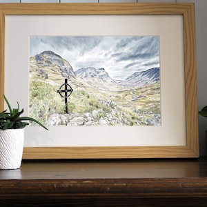 Glen Coe, Scotland, Print
