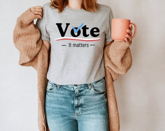 Vote T-shirt: Election Day Unisex Tee