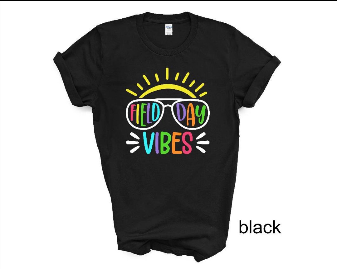 Field Day Vibes Tshirt, School Field Day Tshirt, Teacher's Field Day