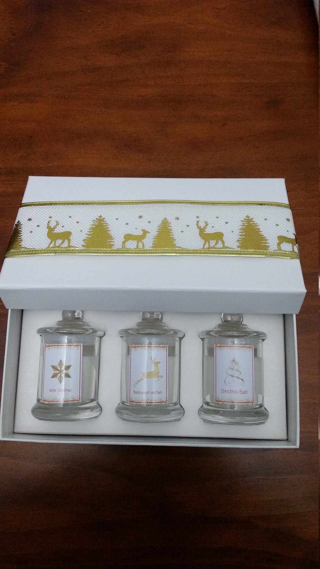 Soy Candle Christmas Gift Set - Etsy