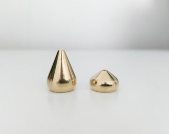 Minimalist Brass Incense Stick Holder | Water Drop Design for Meditation, Relaxation, Yoga, Gift.