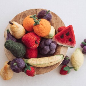 Play Fruits Set-100% Wool image 2