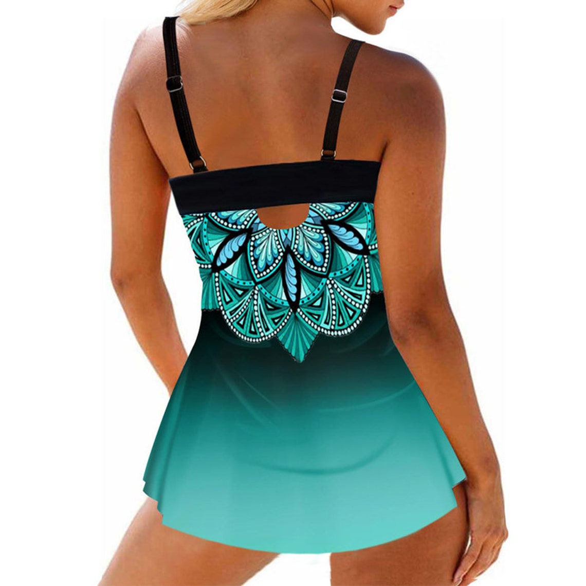 2 Piece Bathing Suits For Women Trendy High Waisted Bikini Etsy