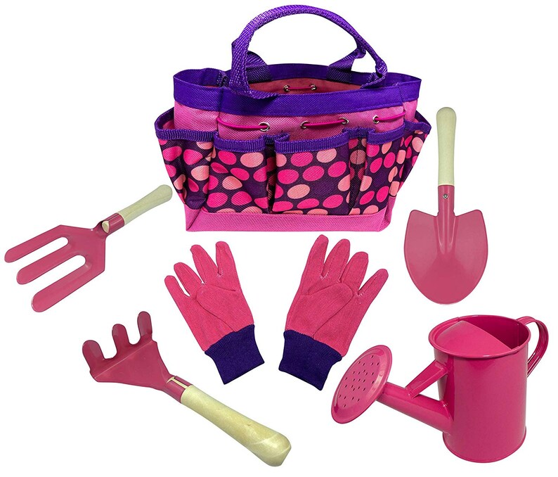 Kids Gardening Tool Set Real Metal Child Sized Hand Tools Etsy