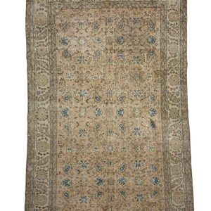 Turkish Oushak Rug, Turkish Rug, Carpet Rug, Boho Rug,Decorative Rug, Vintage Rug, Oushak Rug, Chic Rug, 6,3&#39;&#39;x 9,11&#39;&#39; Feet 191x304 cm