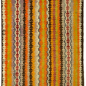 Turkish Kilim Rug, Kilim Rug, Oushak Rug, Turkish Kilim, Bohemian Rug, Vintage Kilim Rug, Tribal Kilim Rug, 4&#39;&#39;x11&#39;&#39; Feet Kilim Rug
