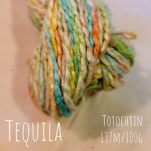 Totochtin - Tequila - 100% Mulberry Silk - 137m/100g - Bulky Weight