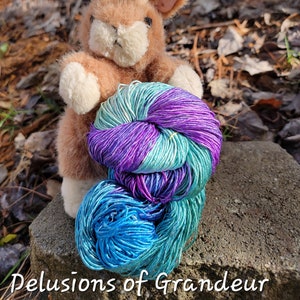 Pooka - Delusions of Grandeur - 100% Reeled Mulberry Silk - 228m/100g - DK/Light Worsted Weight