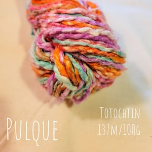 Totochtin - Pulque - 100% Mulberry Silk - 137m/100g - Bulky Weight
