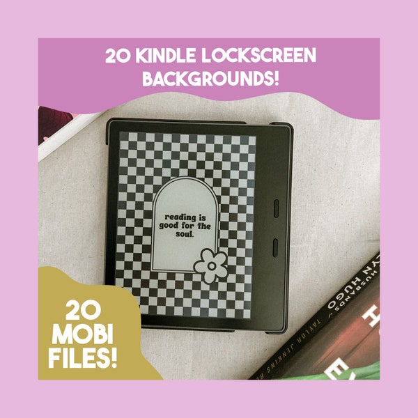 20 Adorable & Trendy Kindle Backgrounds - MOBI Files - DIGITAL DOWNLOAD