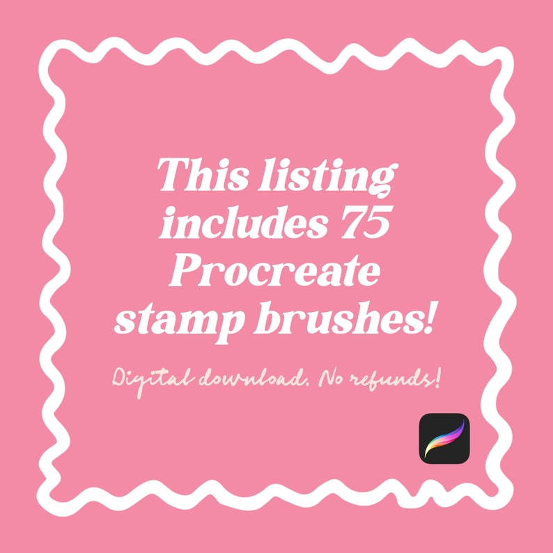 75 Whimsical Flower Stamp Brushes for Procreate - DIGITAL DOWNLOAD - Etsy