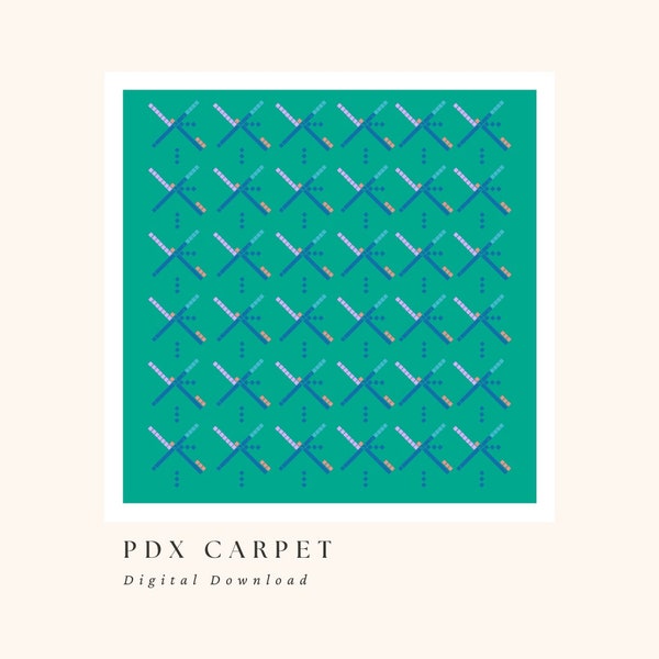 PDX Carpet Graphic - DIGITAL DOWNLOAD