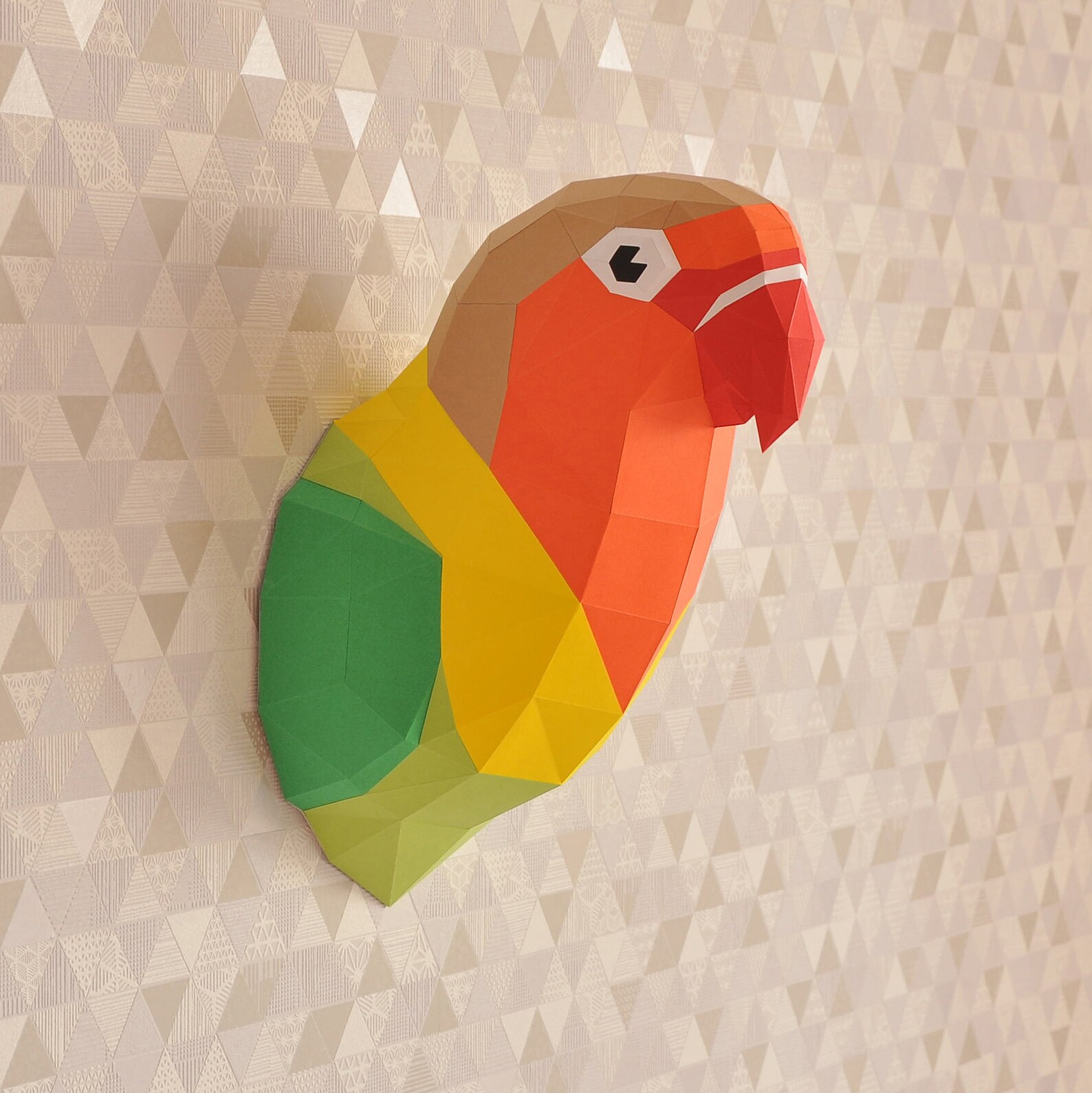 3d paper animal DIY papercraft low poly zoo creative toy Etsy Canada