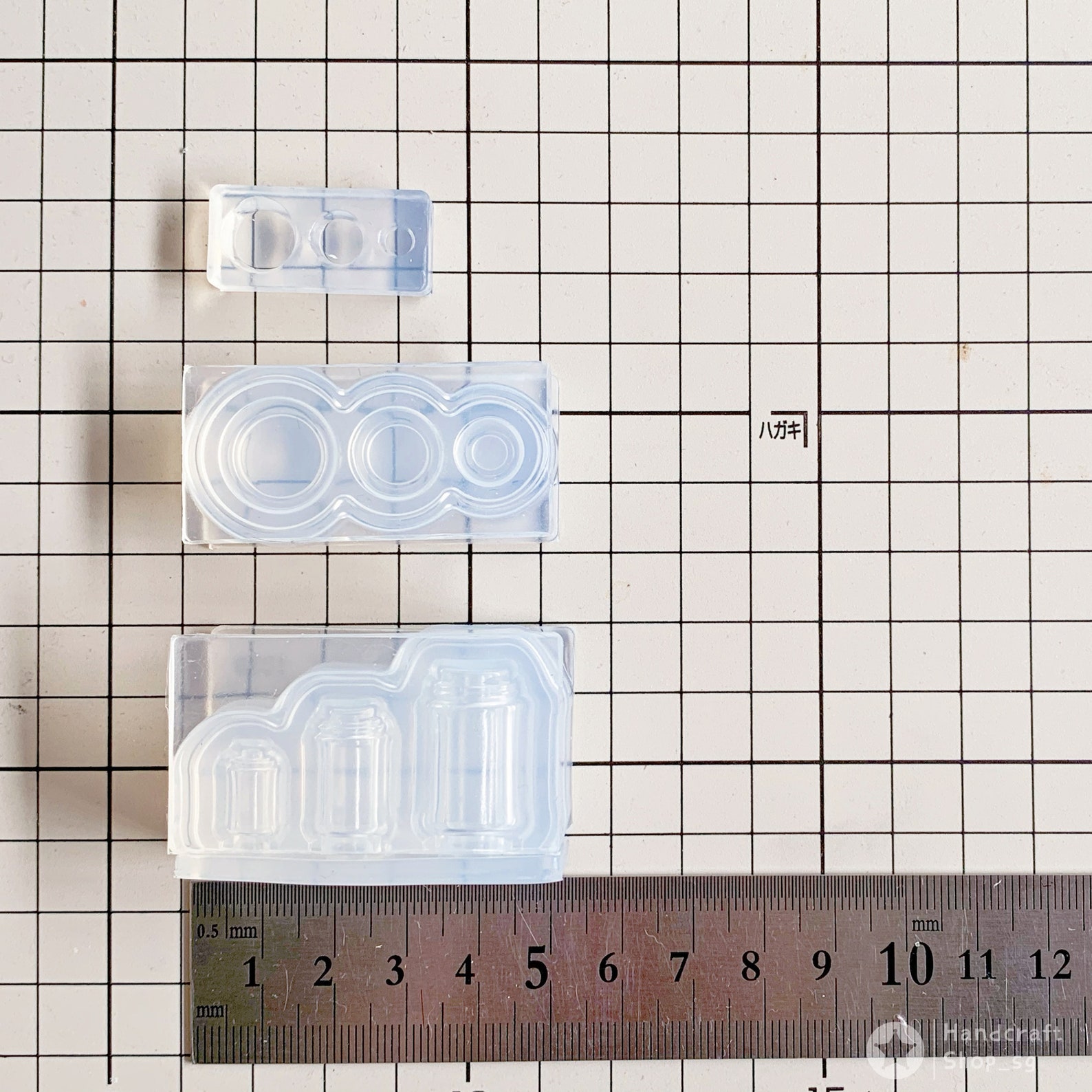 Miniature Mold Dollhouse 3D Round Jam Jar With Lid Diy Craft Etsy