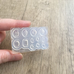 Miniaturform Puppenhaus 3D Süßigkeiten Süßigkeiten Diy Silikonform für Polymer Clay Basteln/UV-Harz