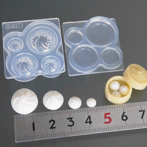 Miniature Mold Dollhouse 3D Resin/polymer Clay Frying Pan Soft Etsy