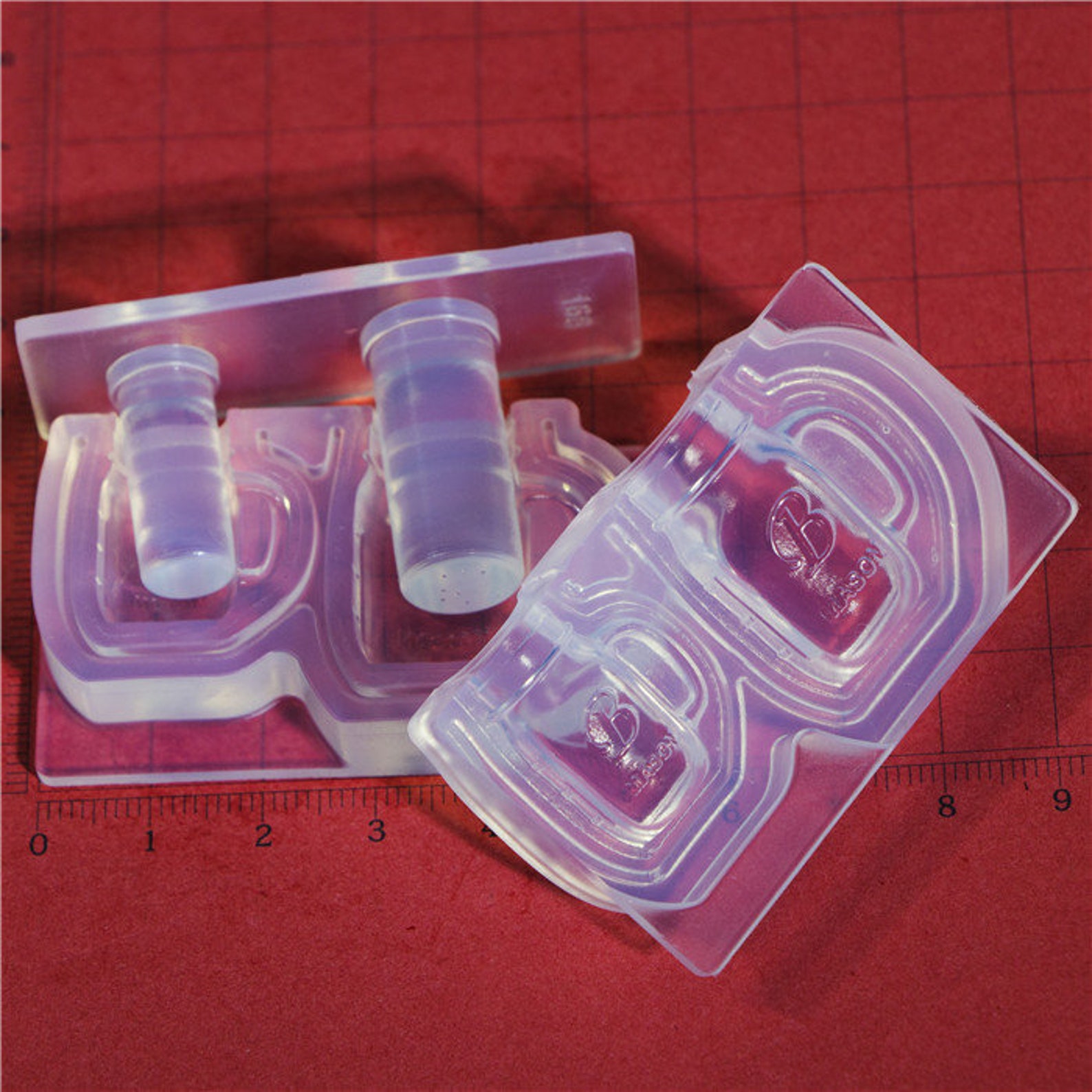 Miniature Mold Dollhouse Uv Resin Mason Jar Handcraft Mold 3D Etsy