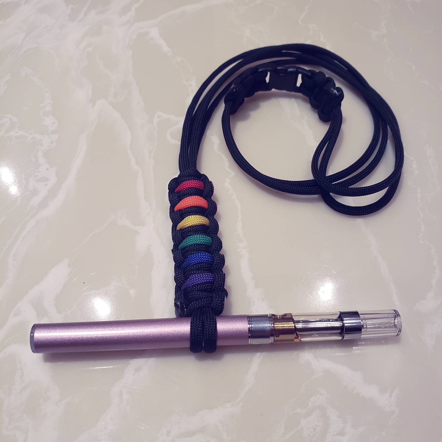 Paracord Vape Pen Holder E Cig Lanyard Etsy