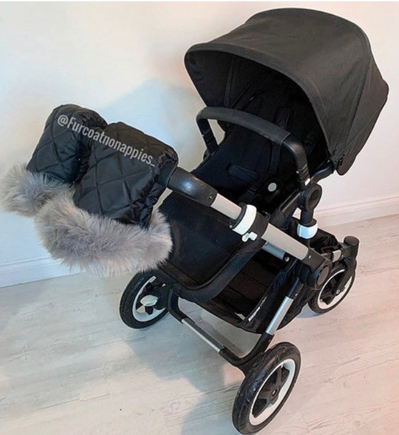 Extra Fluffy Soft Grey Faux Fur 