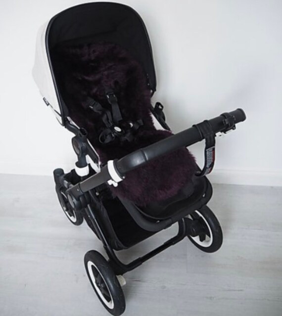 Blueberry Natural Sheepskin Pram Seat Liner