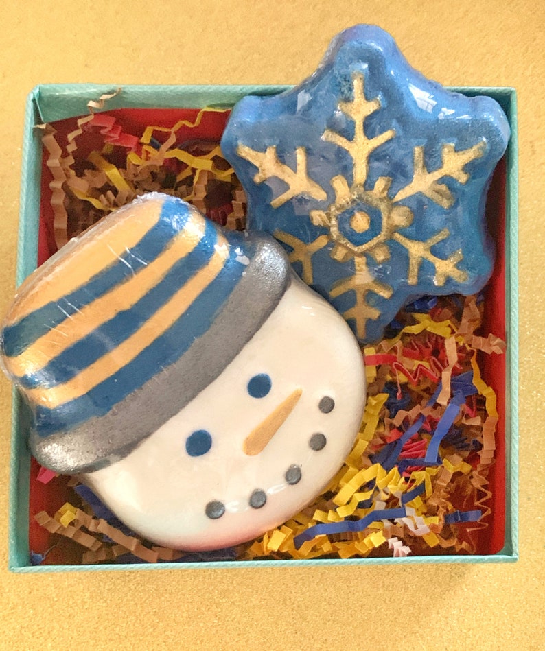 Snowman Bath Bomb Winter Bath Bomb Snowman Bath Bomb | Etsy