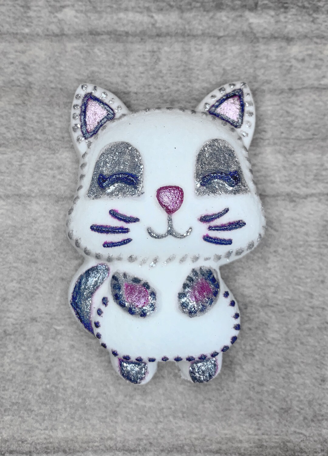 Cute Cat Bath Bomb, Cartoon Cat Bath Bomb, Kitty Bath Bomb, Bath Fizzy