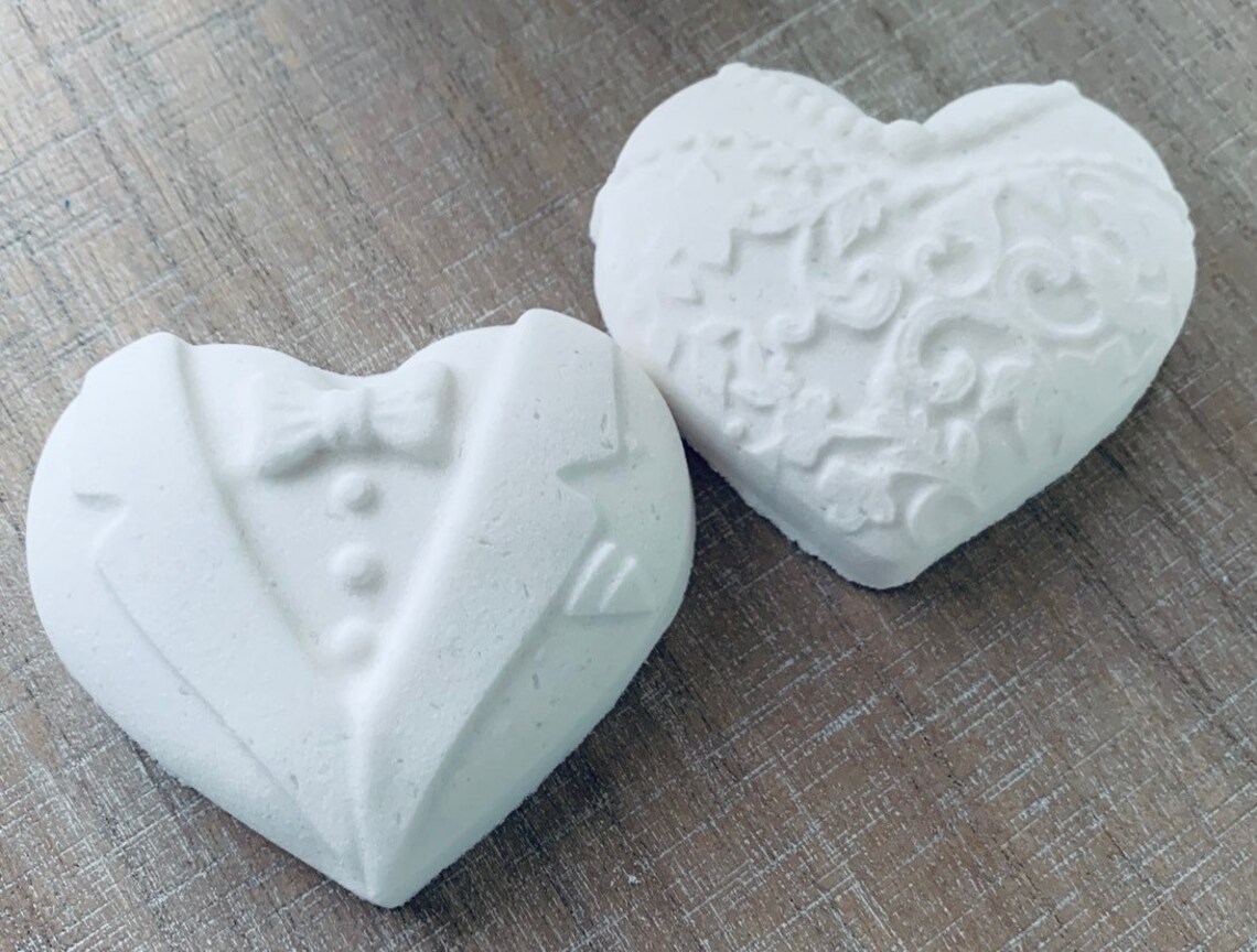 Wedding Bath Bombs Bride and Groom Bath Bombs Wedding Gift Etsy
