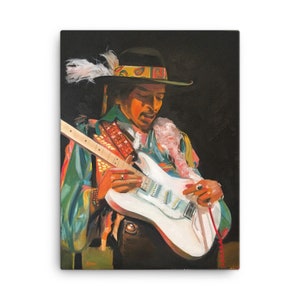 Jimi Hendrix Canvas Print