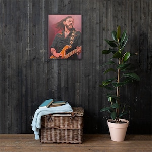 Lemmy Kilmister #2 Canvas Print