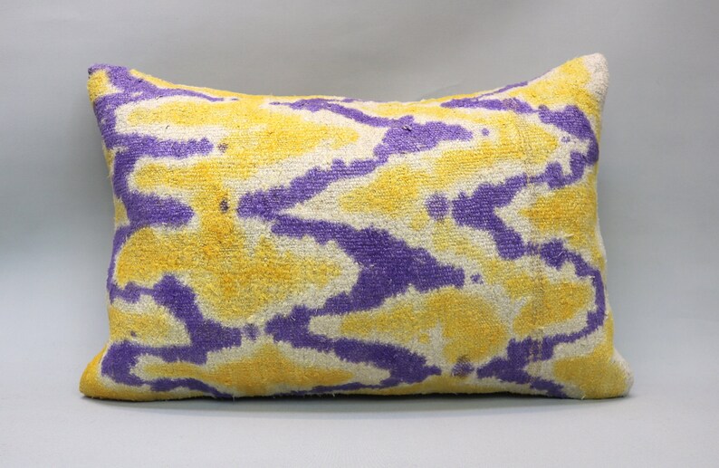Hemp Pillow Cover 16x24 Decorative Pillow Handmade Etsy