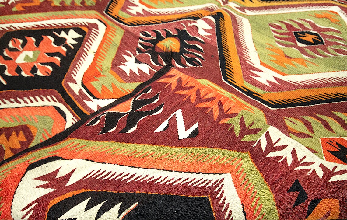 Mut Kilim Rug, 5.5x9.6 Ft, Kilim, Kilim Rug, Turkish Kilim Rug, Anatolian Kilim Rug, Vintage