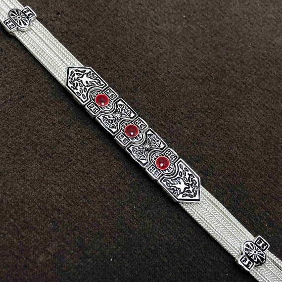 75% Party Wear Silver Bracelet Collate, 20-100 Gram, Size: 8.5 Inches at Rs  35/gram in Mathura
