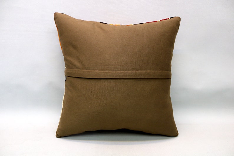 Vintage Pillow Kilim Pillow Kilim Pillow 16\u201dx16\u201d Decorative Ethnic Pillow Throw Pillow Turkish Pillow Boho Pillow Kilim Cushion