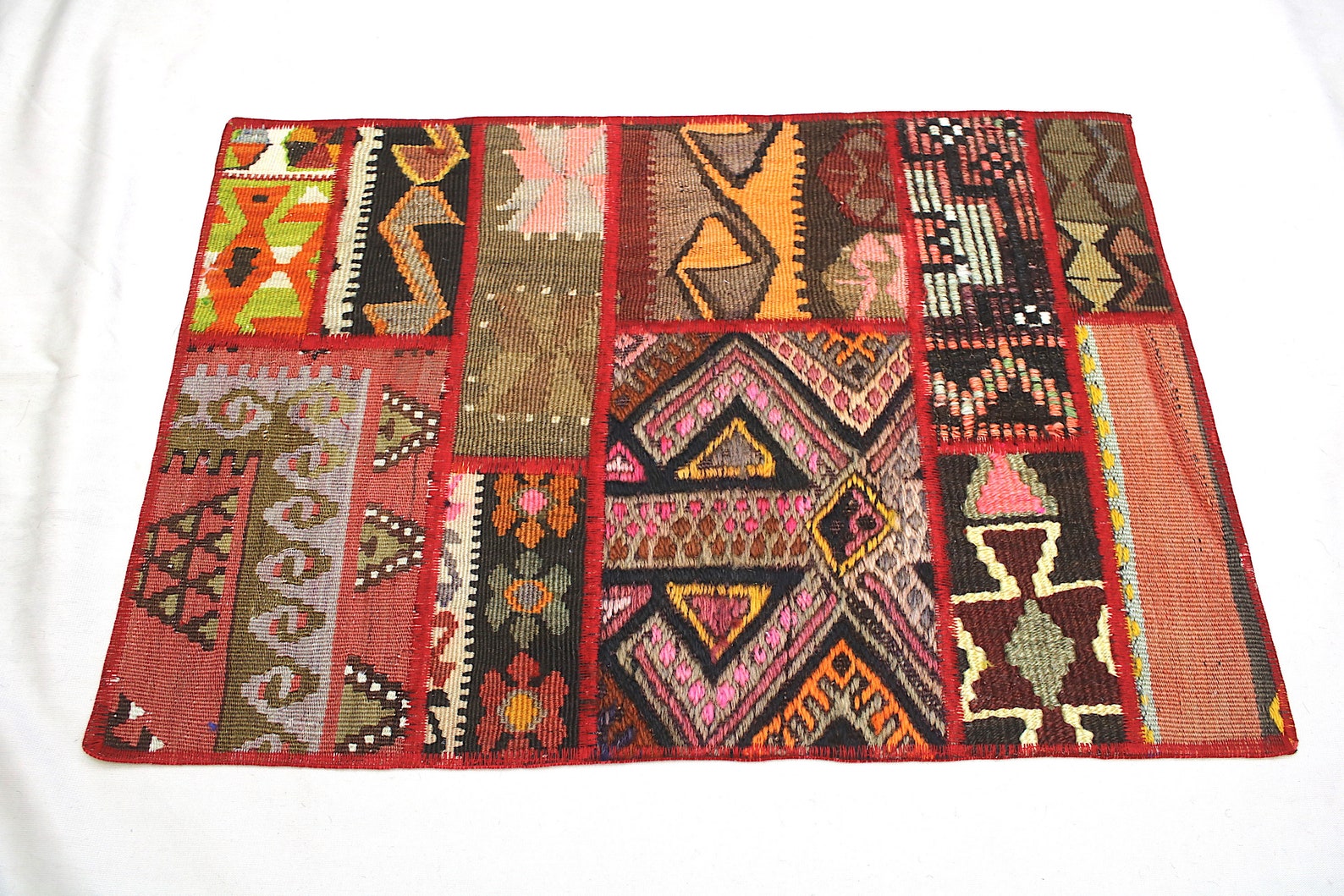 Kilim Doormat 20x28in Alfombra de alfombra Felpudo Etsy