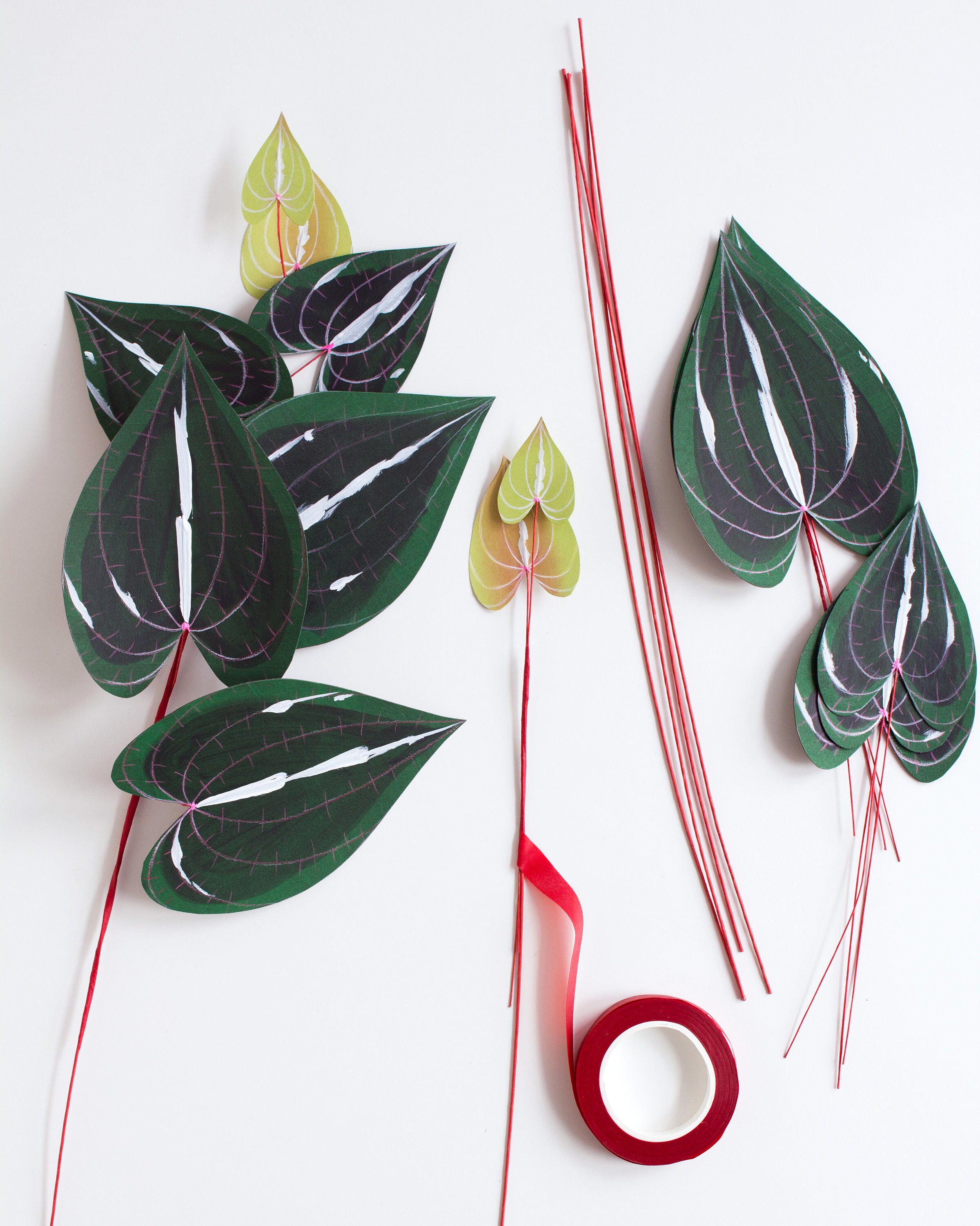Paper Plant Tutorial PDF: Ornamental Yam - Etsy